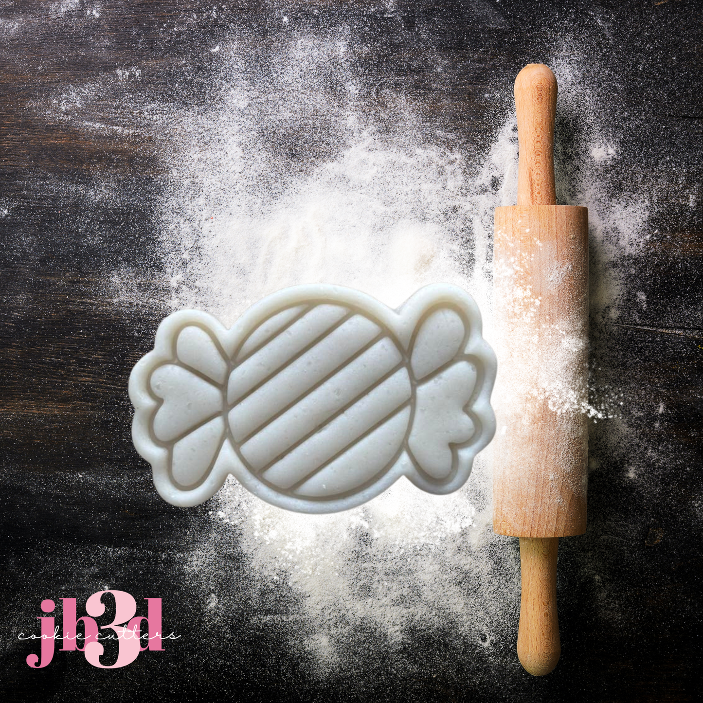 Lollies/Candy Assorted sizing - Cutters & Embosser Stamps