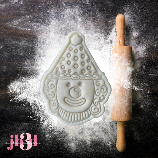 Clown Party Hat Baloons - Cutters & Embosser Stamps