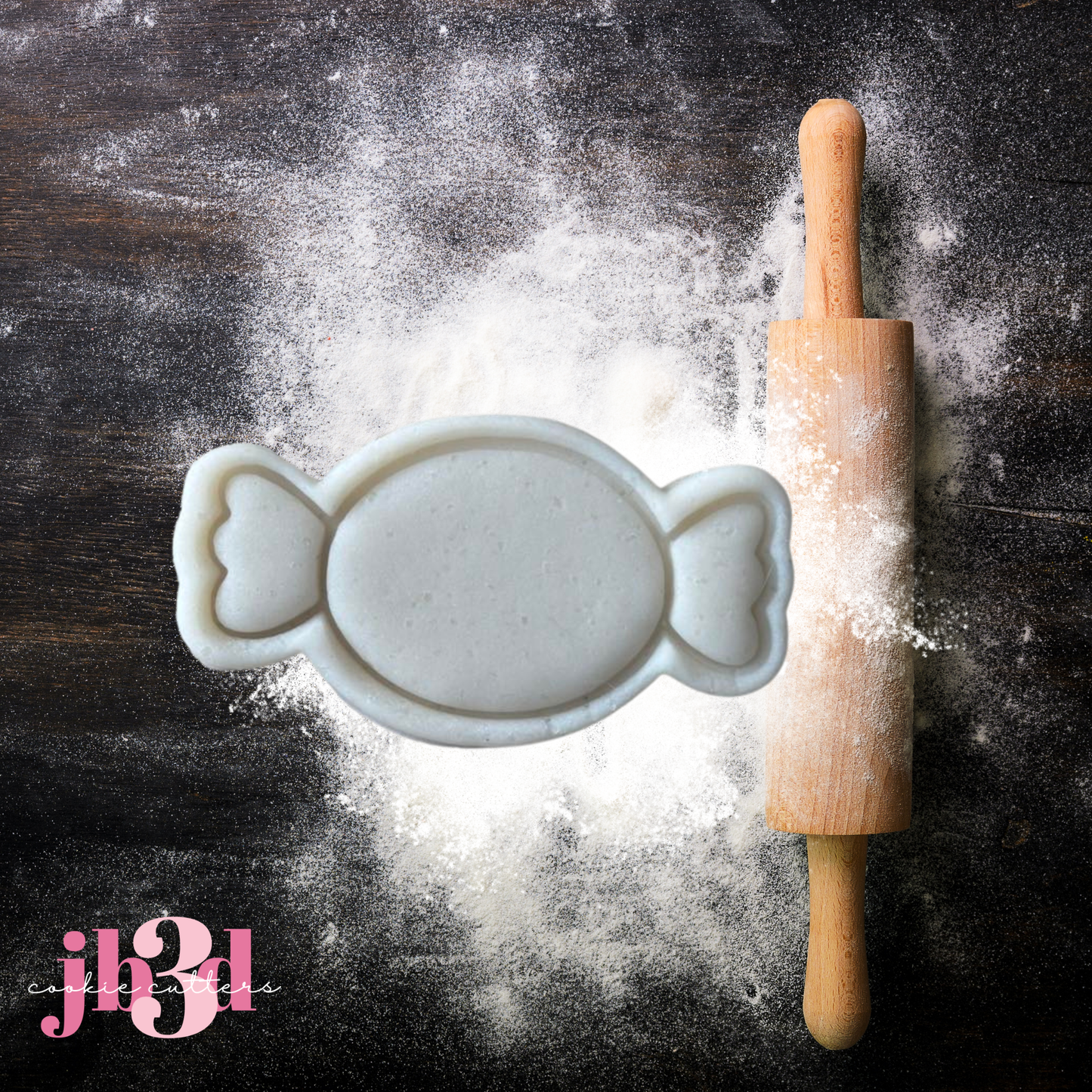 Lollies/Candy Assorted sizing - Cutters & Embosser Stamps