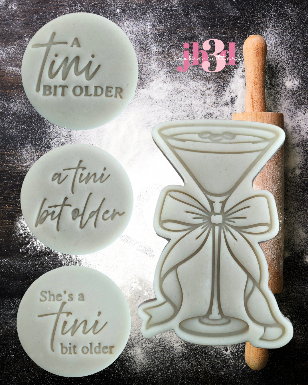 She's a tini bit older - Cutter & Embosser Stamps