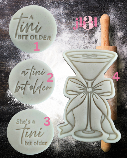 She's a tini bit older - Cutter & Embosser Stamps