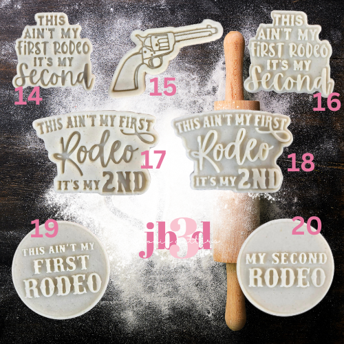 RODEO  Embosser/Debosser Cutters & Stamps