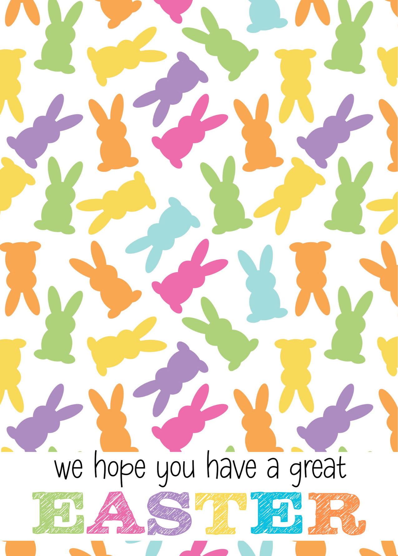 COOKIE BACKER - We hope you have a great Easter