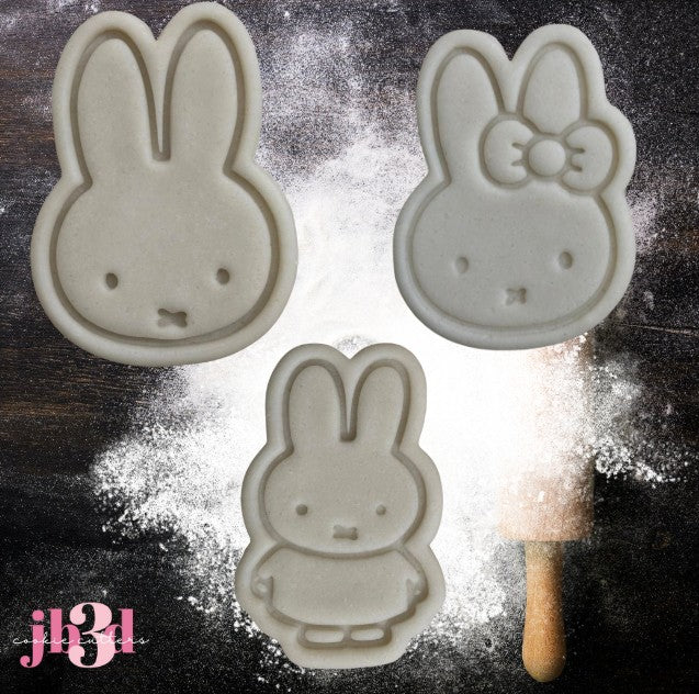 Assorted MIFFY Cutters & Embosser Stamps
