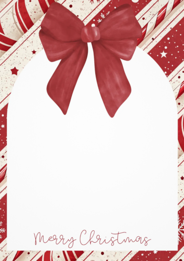 Merry Christmas - Cookie Backer