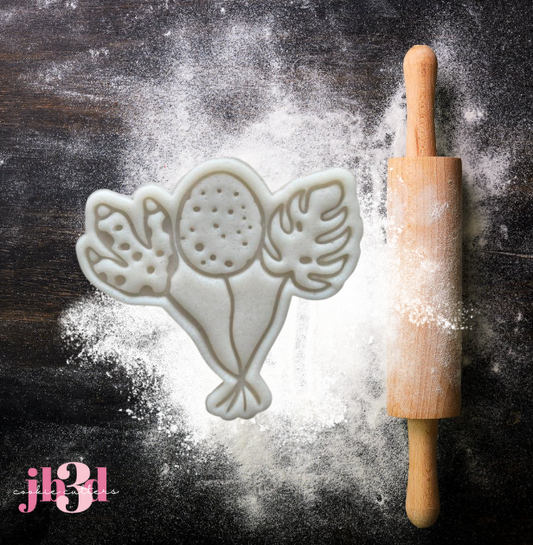 Dinosaur Themed  Balloons - Cutter & Embosser Stamp