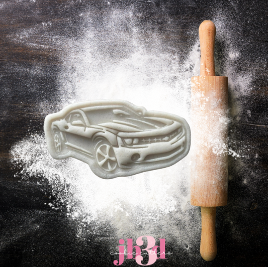 Car - Cutter & Debosser Stamp