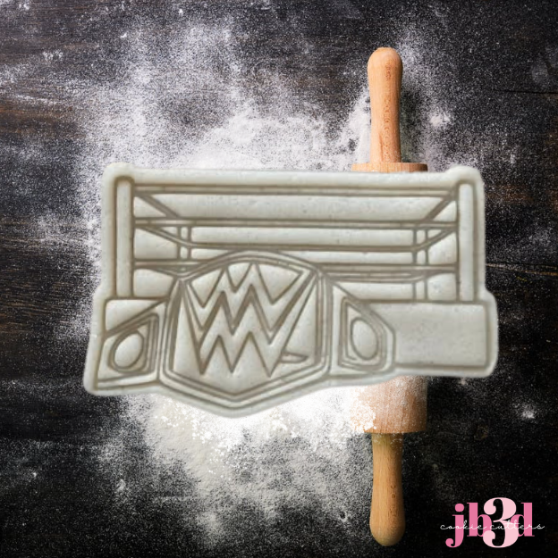 WWE Belt & Ring - Cutters & Embosser Stamps
