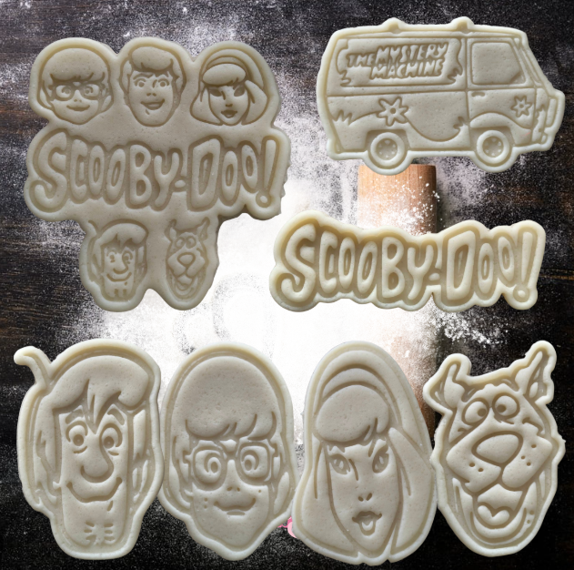 Scooby Doo Set of Cutters & Embosser Stamps