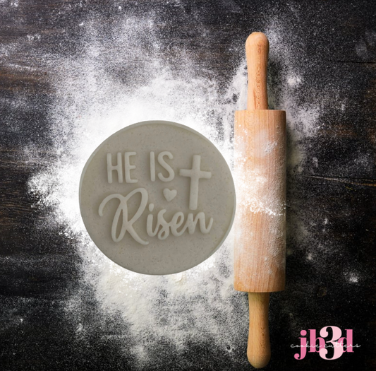 He is Risen - Cutter & Debosser Stamp