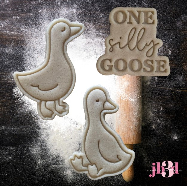 ONE silly GOOSE - Cutters & Embosser Stamps
