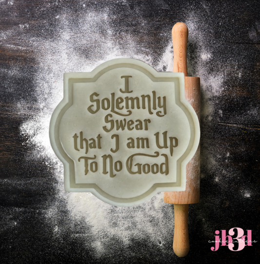 HARRY POTTER I solemnly swear that I am up to no good - Cutter & Embosser Stamp