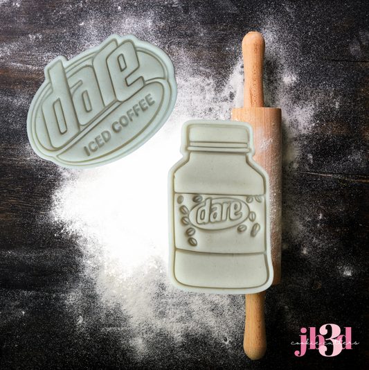 DARE Iced Coffee - Cutters & Embosser Stamps