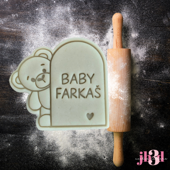 Custom Teddy Arch - Cutter & Embosser Stamp