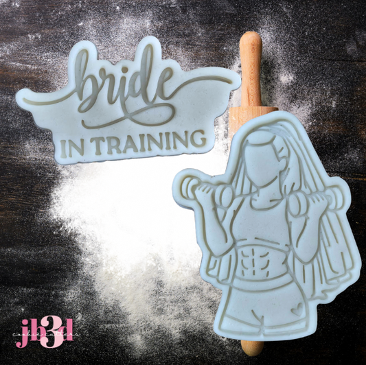 Bride in training - Cutters & Embsser Stamps