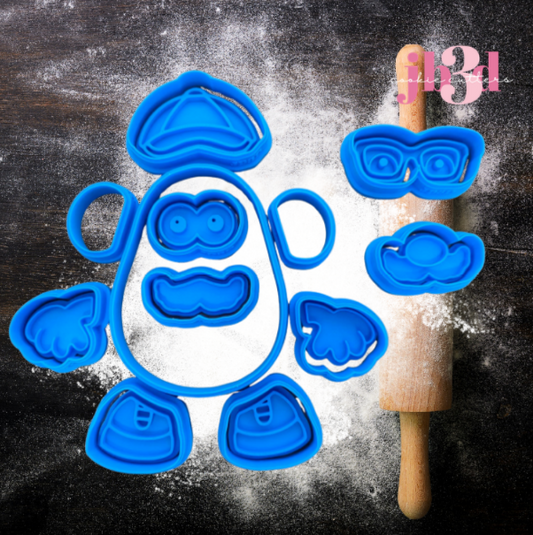 Mr Potato Head - Cutters & Stamps FULL SET