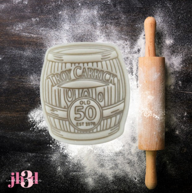 Custom Barrell - Cutter & Embosser Stamp