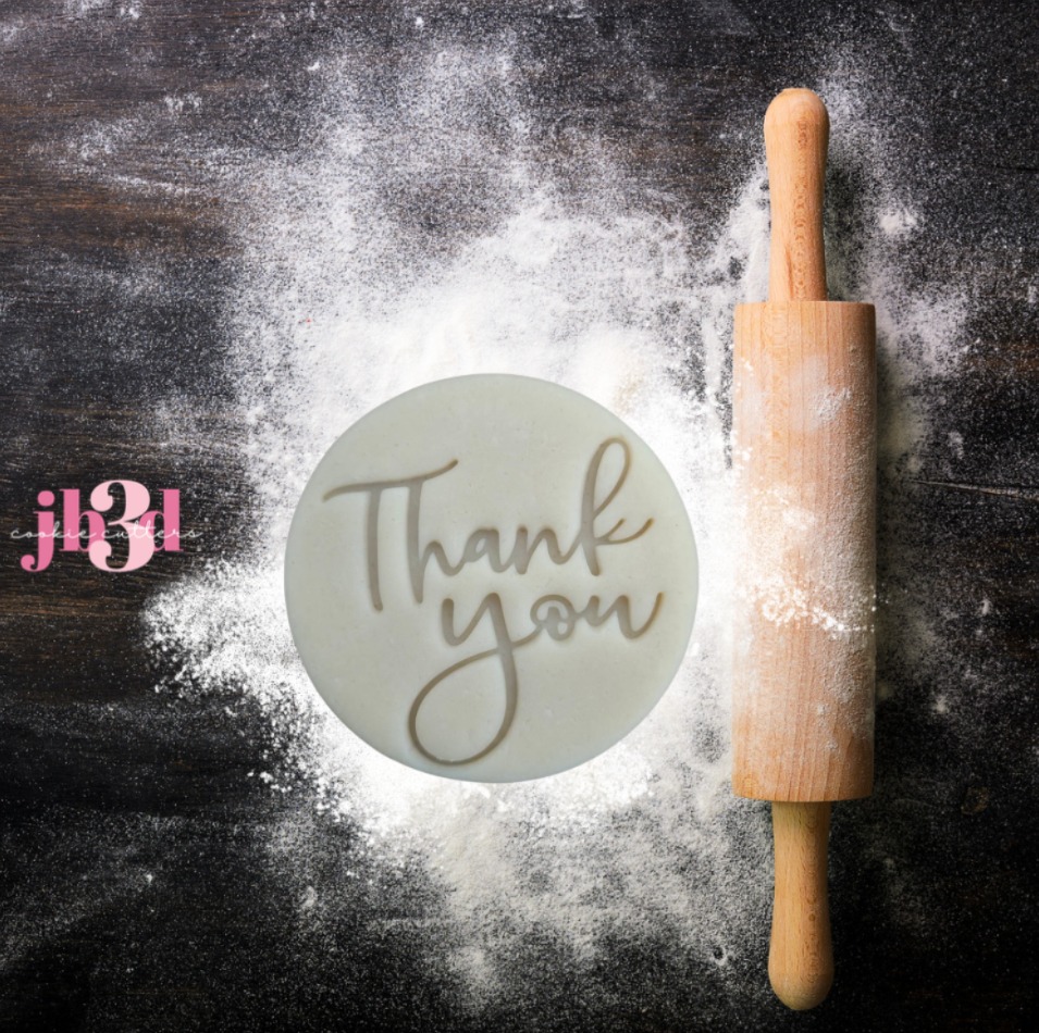 Thankyou 70mm Embosser Stamp