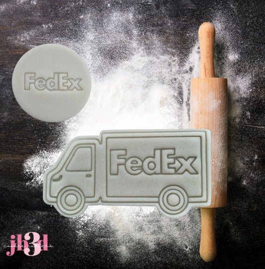 FedEx delivery Truck Cutter & Embosser Stamps