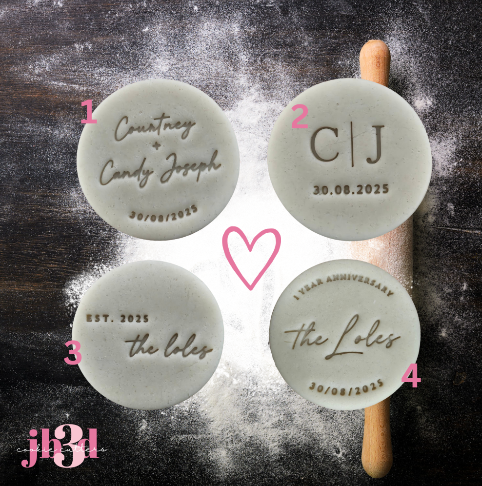 Custom 70mm Anniversary Cutters