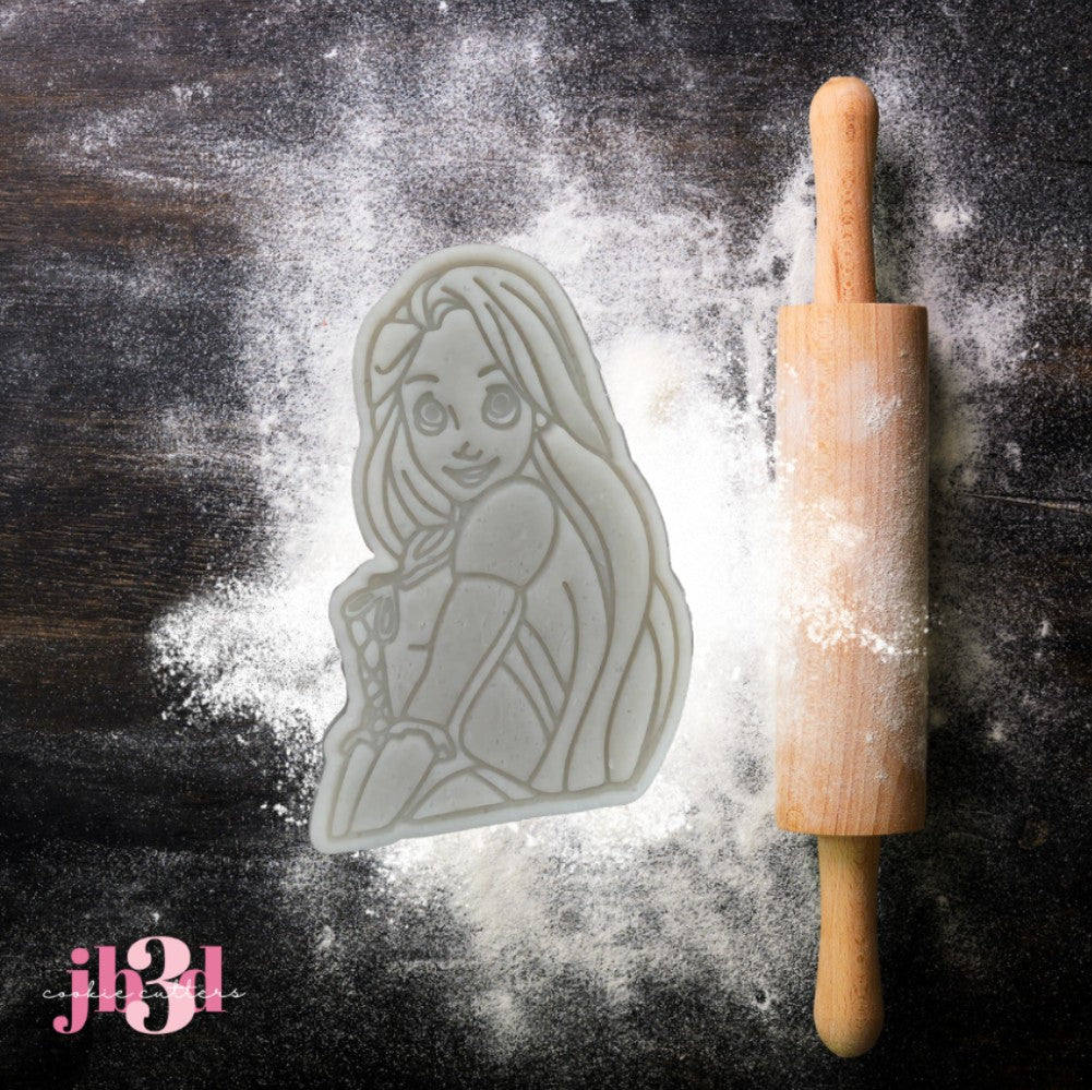 Rapunzel - Tangled Cutter & Embosser stamp