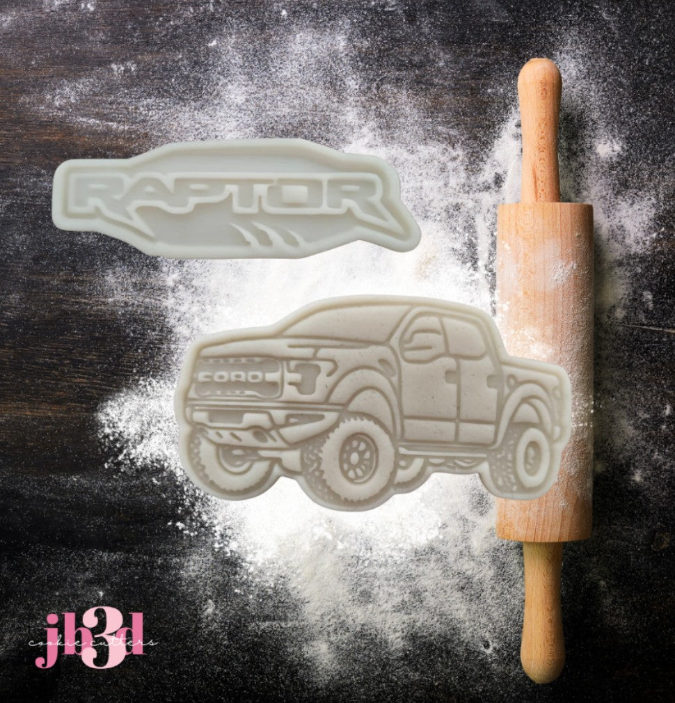 Ford Raptor - Cutters & Embosser Stamps