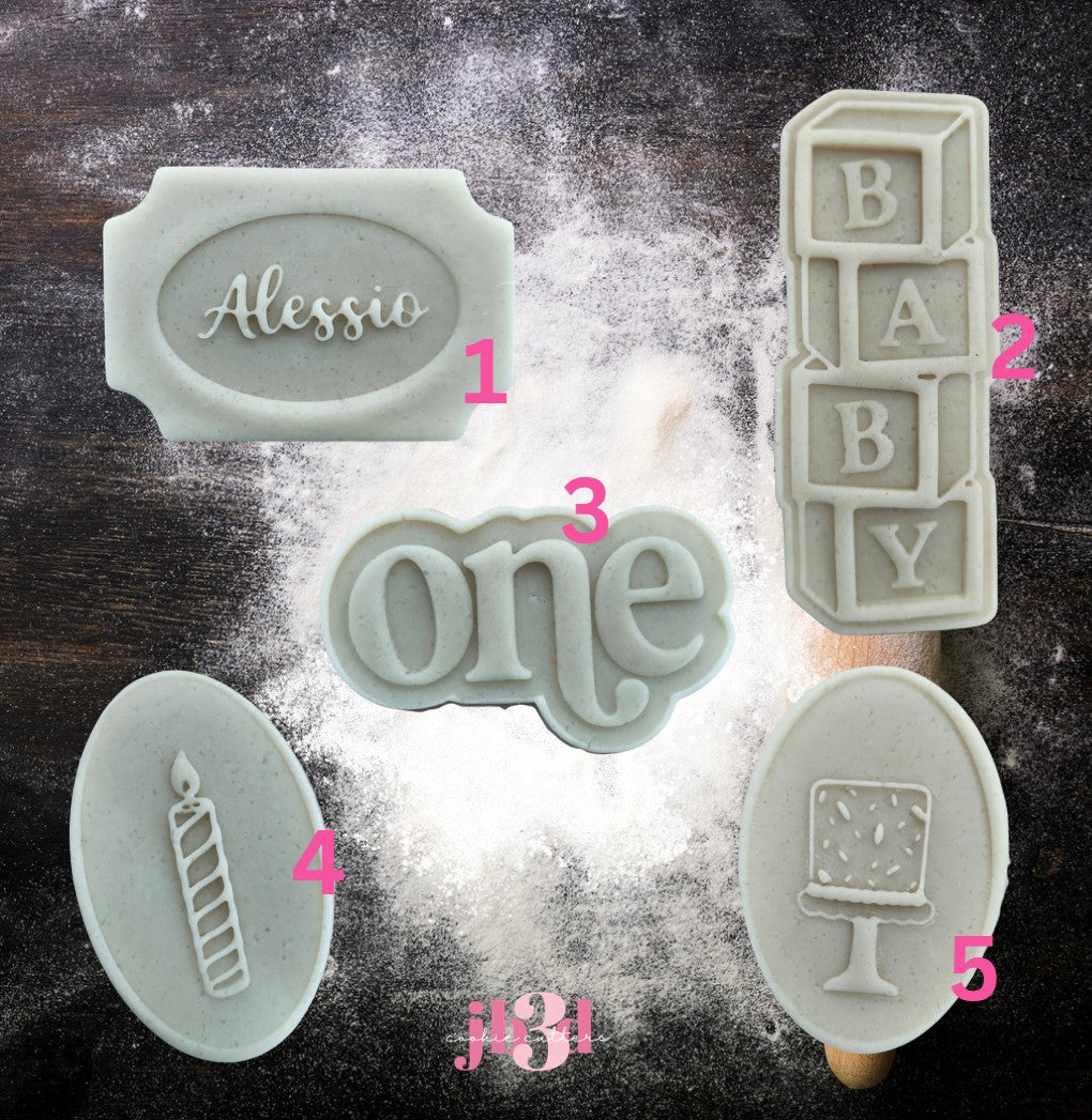 Custom Baby Mixed - Cutters & Debosser Stamps