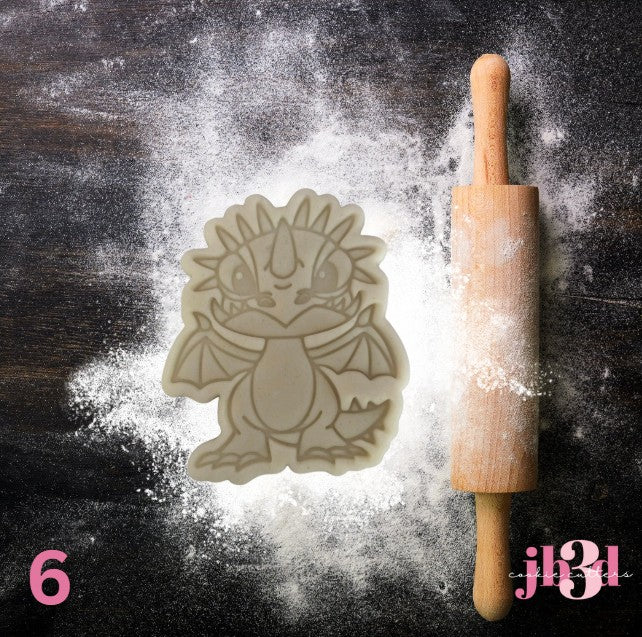 How to Train your Dragon - Cutters & Embosser Stamps