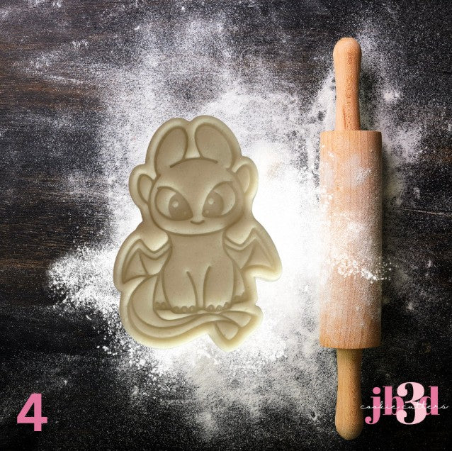 How to Train your Dragon - Cutters & Embosser Stamps