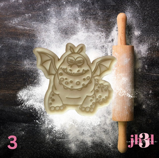 How to Train your Dragon - Cutters & Embosser Stamps