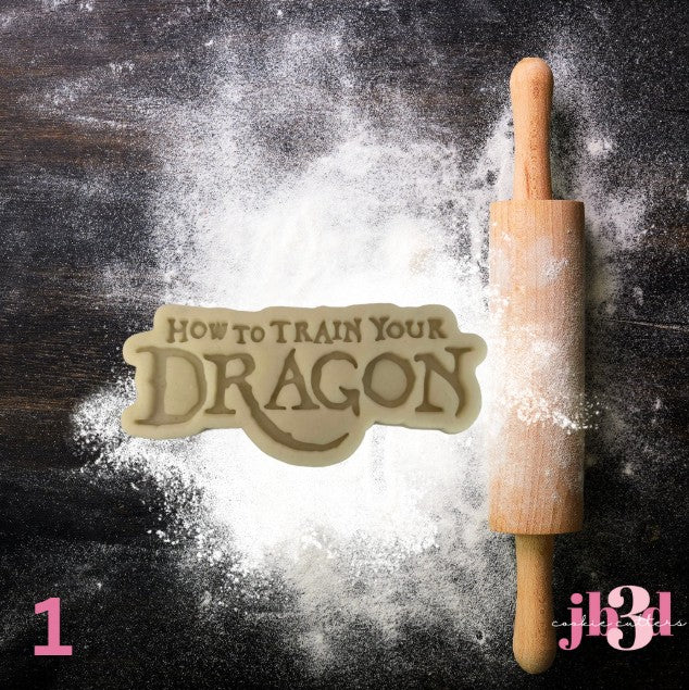 How to Train your Dragon - Cutters & Embosser Stamps
