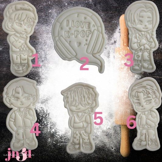 K - POP - Cutters & Embsoser Stamps