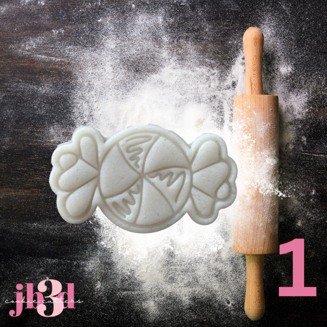 Lollies/Candy Assorted sizing - Cutters & Embosser Stamps