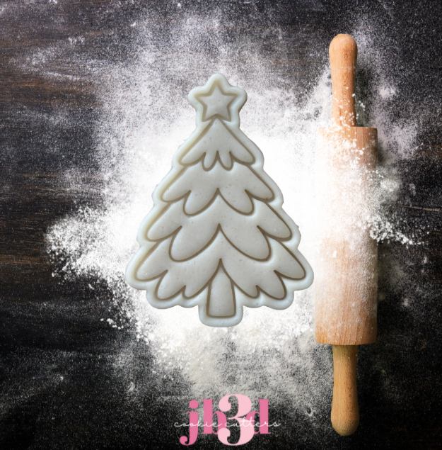 Christmas Trees - Cutters & Embosser Stamps