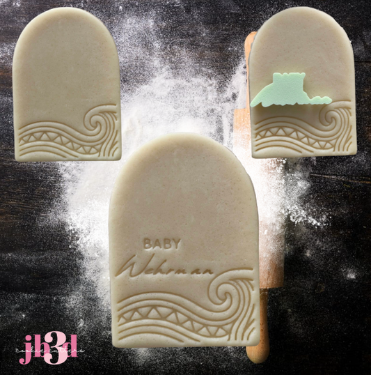 Baby on Board (Surf) - Cutters & Stamps