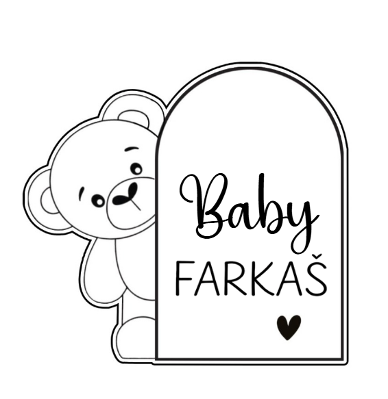 Custom Teddy Arch - Cutter & Embosser Stamp