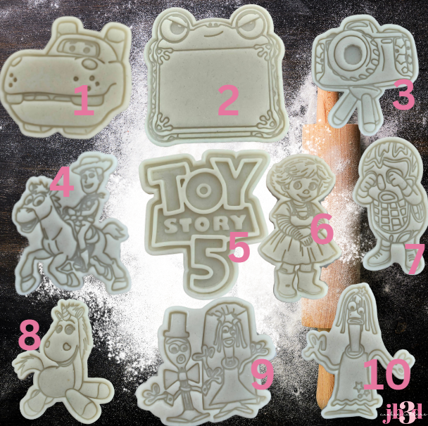 TOY STORY 5 - Cutters & Embosser Stamps