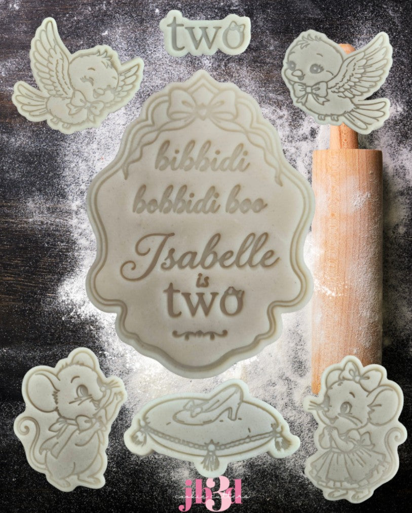 BIBBITY BOBBITY TWO - Invitation Match Cutters & Embosser Stamps