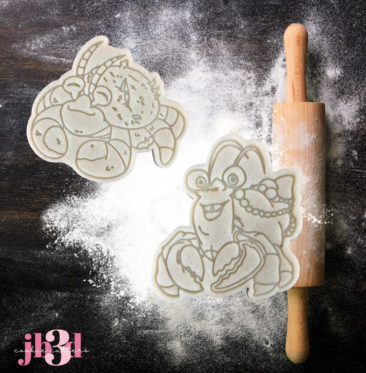 Tomatoa CRAB - Moana - Cutters & Embosser Stamps