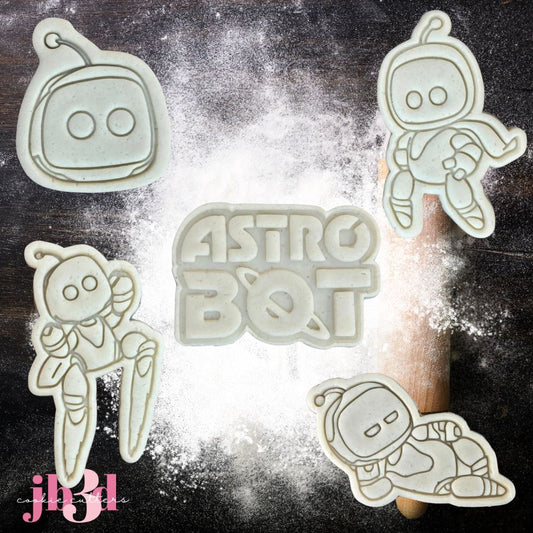Astro Bot - Cutters & Embosser Stamps