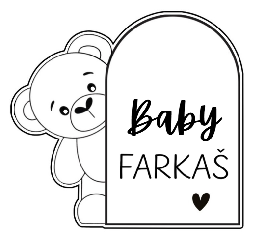 Custom Teddy Arch - Cutter & Embosser Stamp