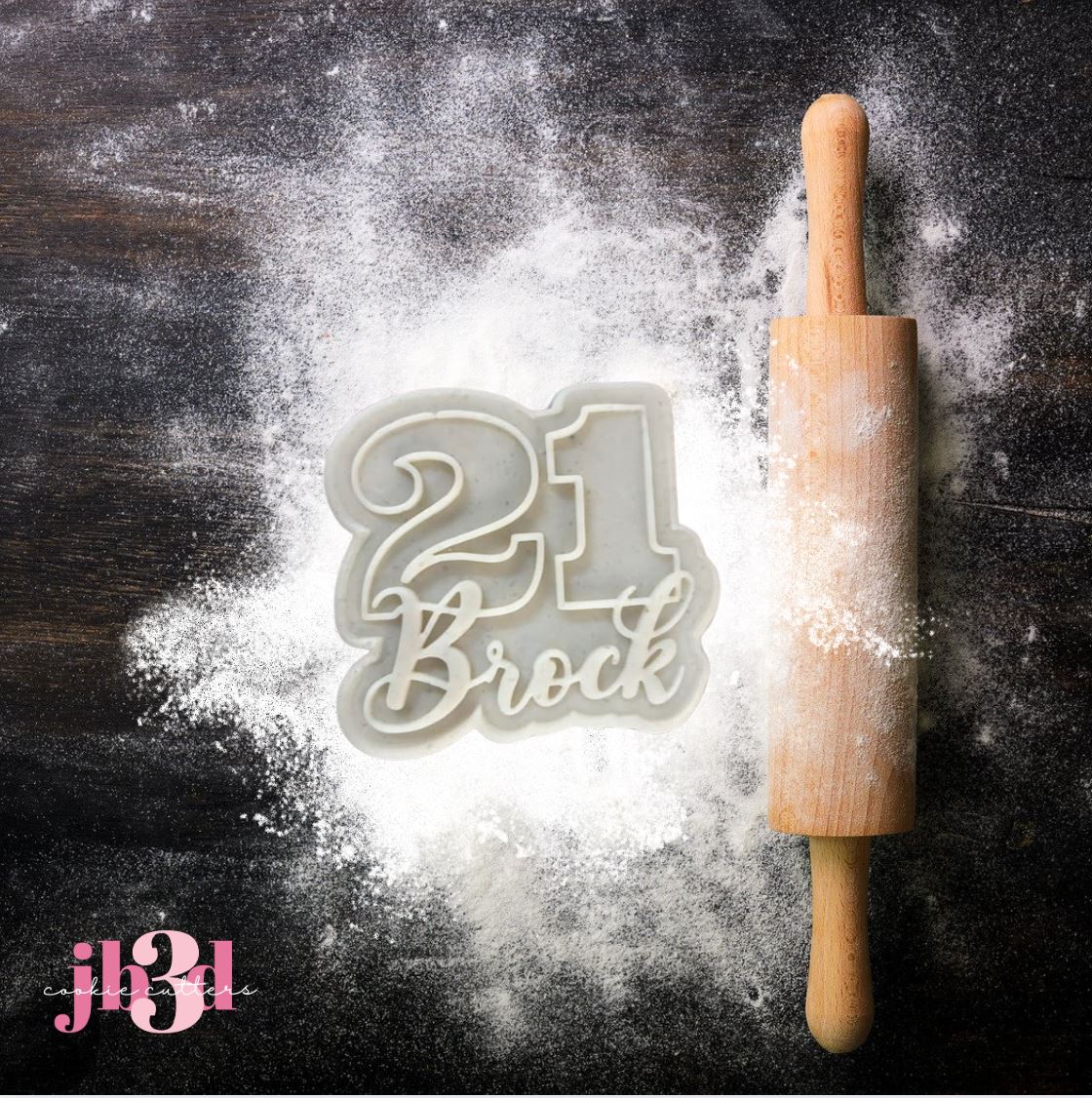 Custom 21 - Cutter & Debosser Stamp