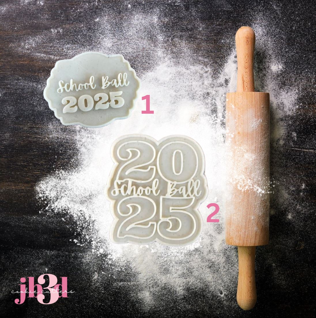 School Ball 2025 - Cutters & Debosser Stamps