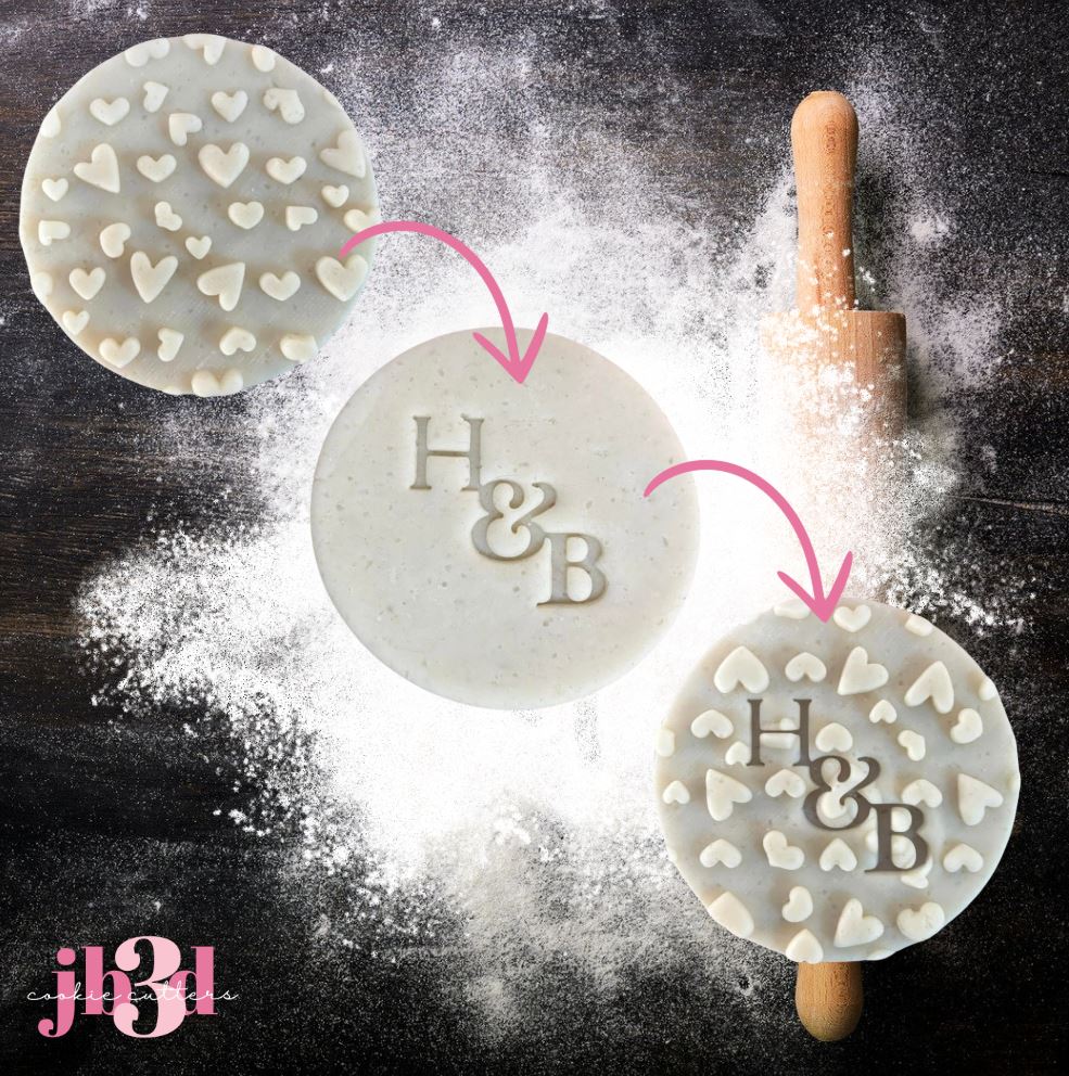 Custom Engagement Set - H&B - Cutters & Stamps