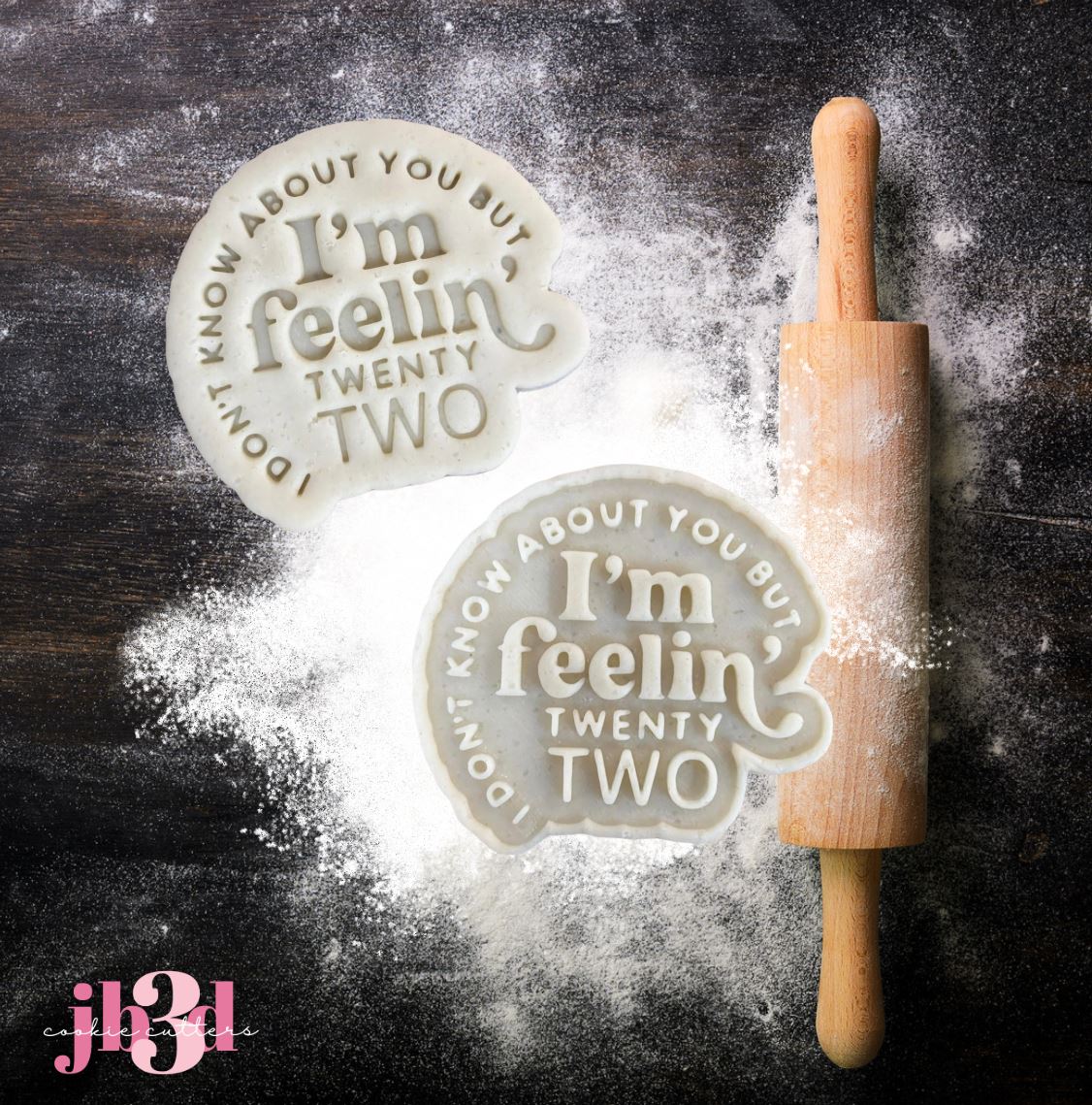 Feelin' 22 - Cutters Debosser & Embosser Stamps