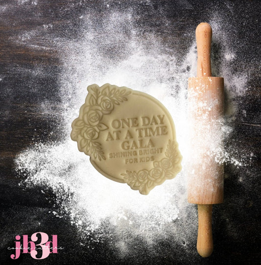 One day at a time GALA - Cutter & Embosser Stamp