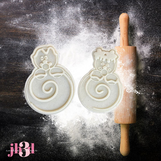 Gingerbread Lollypop - Cutters & Debosser Stamps