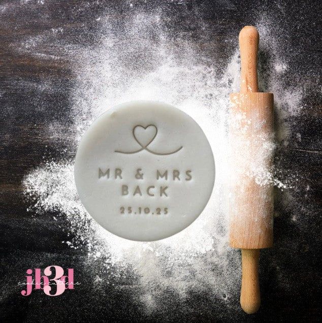 Custom Wedding - 70mm Stamp