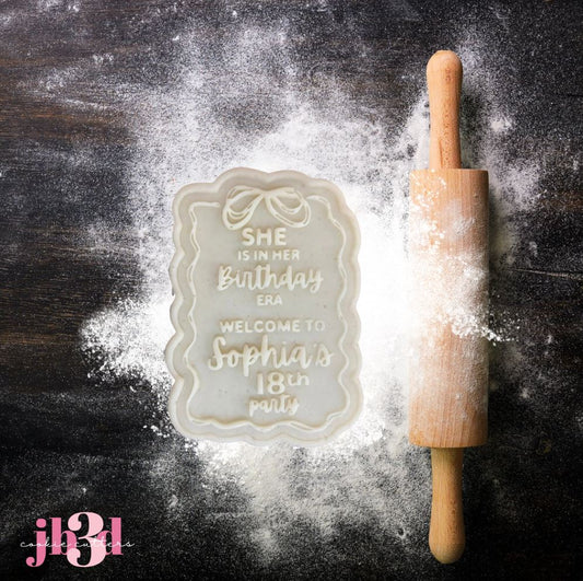 Custom 18th Cutter & Debosser Stamp