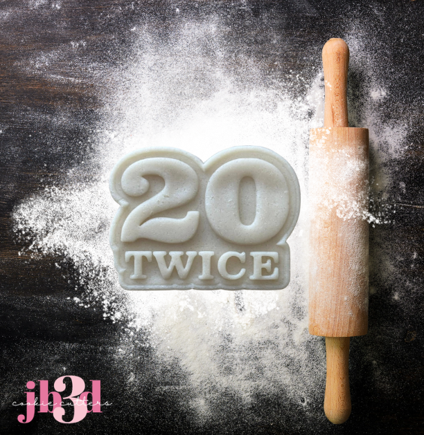 TWENTY Twice - Cutter & Debosser Stamp
